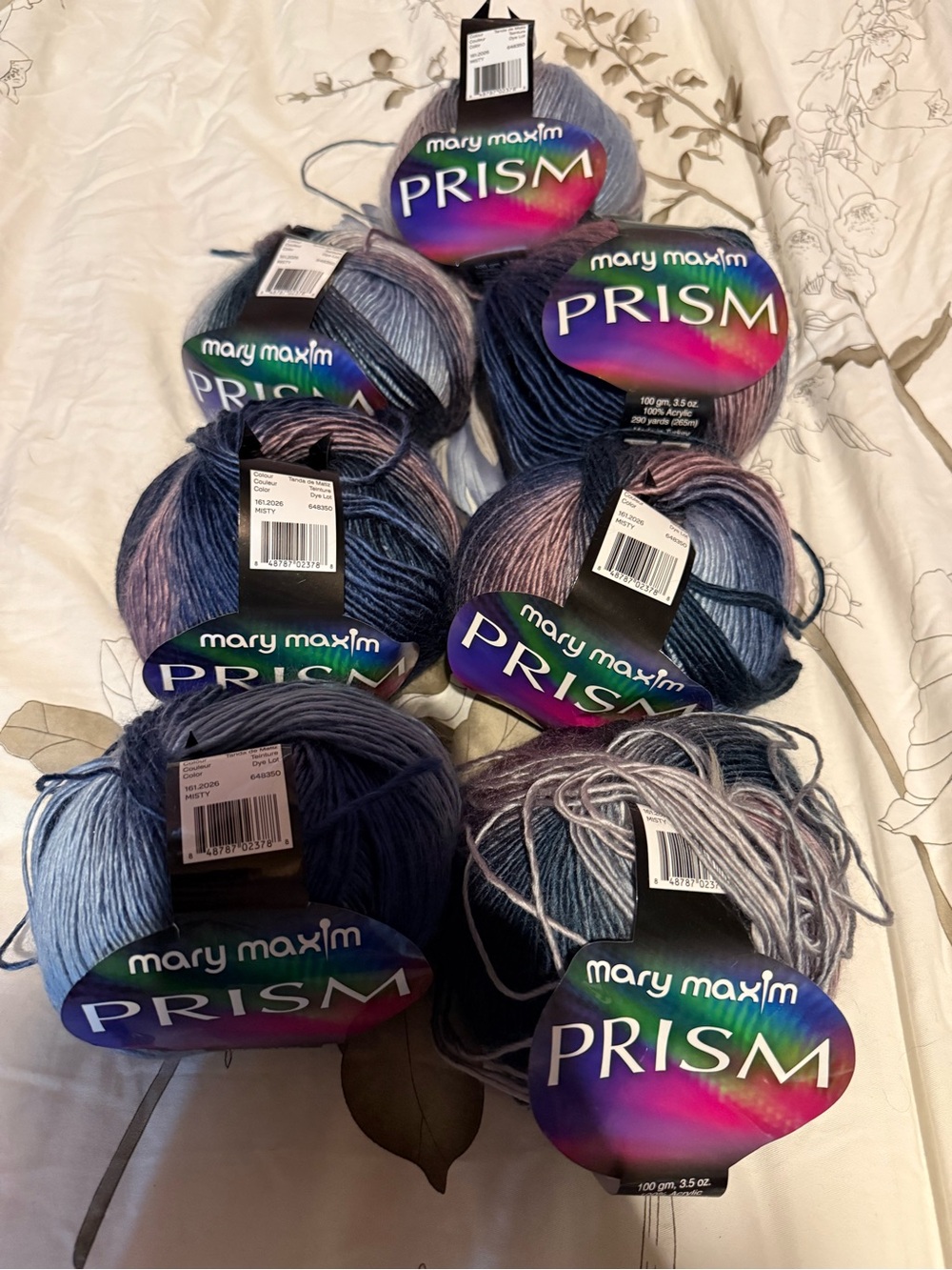 Mary Maxim PRISM Variegated Yarn